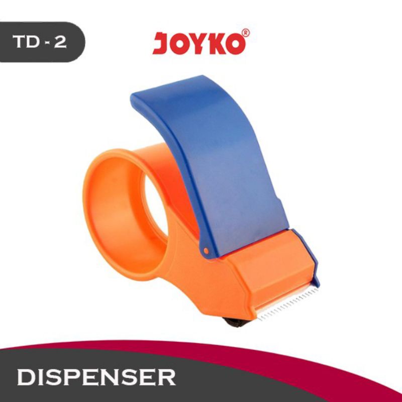 Jual Tape Cutter Joyko Td-2 plastik/Pemotong lakban 2inch/tempat lakban ...