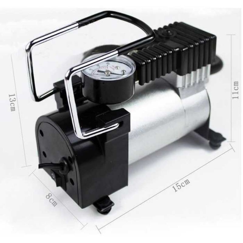 Jual Kompresor Angin Elektrik Pompa Ban Mobil Mini 150 PSI Electronic ...
