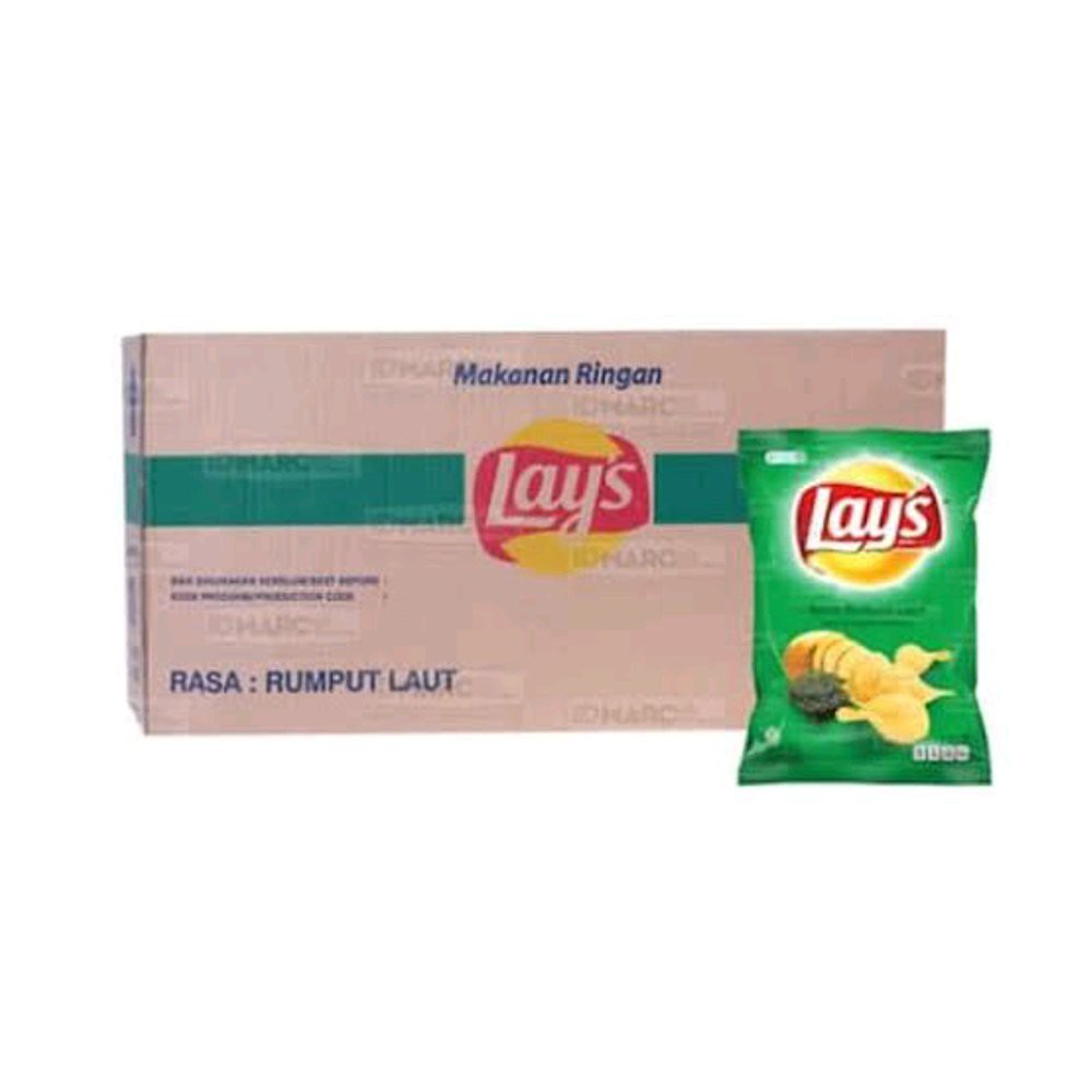 Jual Lays Rasa Rumput Laut Keripik Kentang 40pcs X 35gr Shopee Indonesia