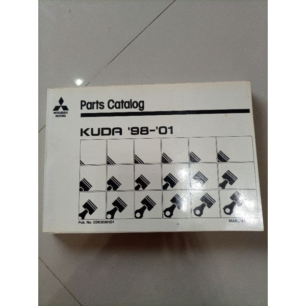 Jual Buku Parts Part Catalog Catalogue Katalog Manual Perawatan