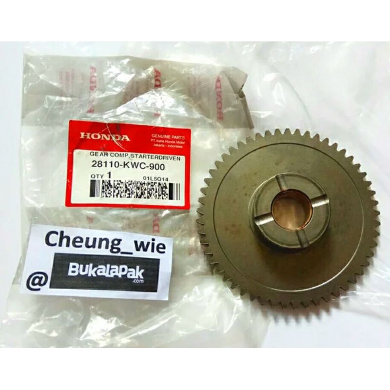 Jual Gigi Gear Stater Besar Honda CS1 City Sport 1 ori AHM 28110KWC900 Shopee Indonesia