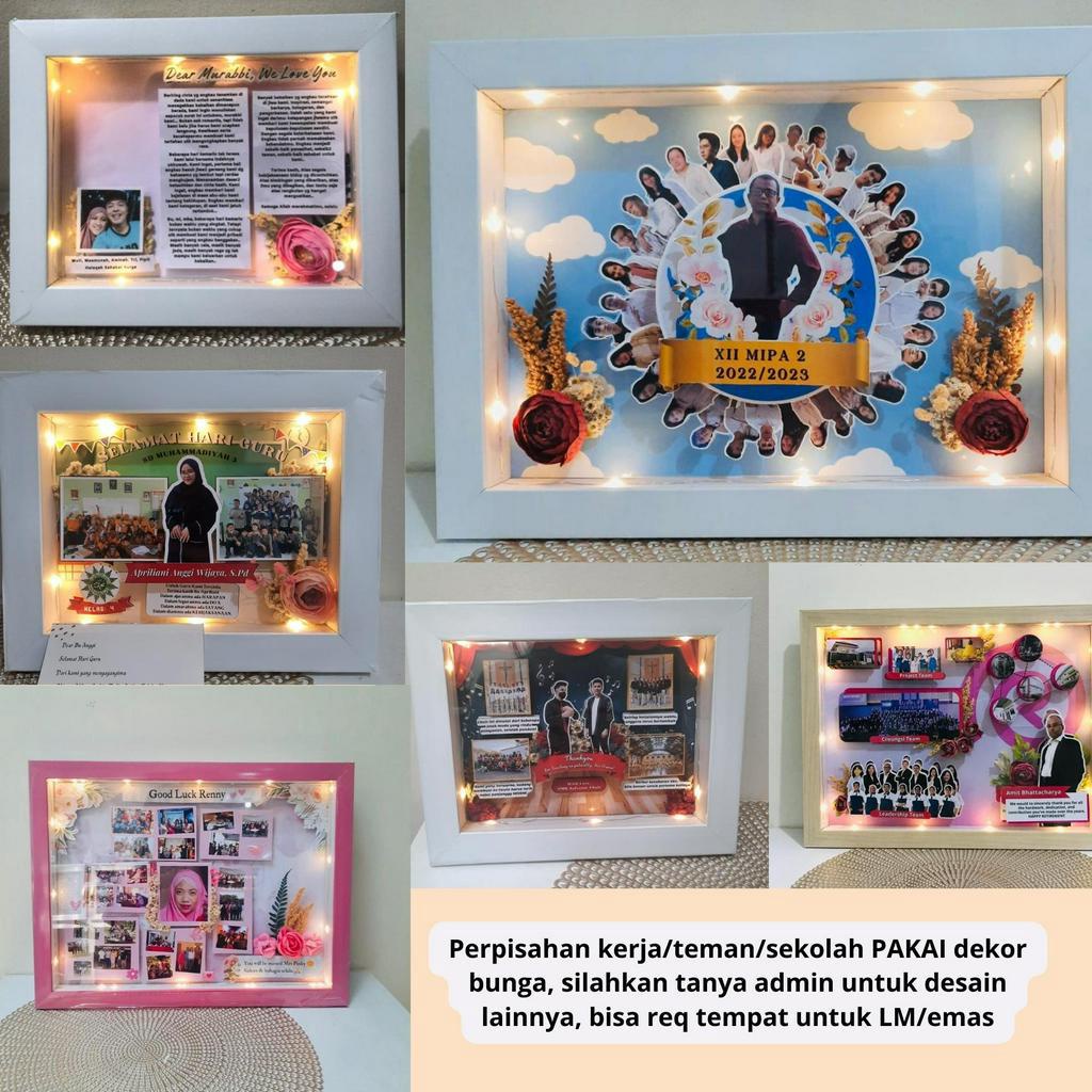 Jual PART 2 I Pop Up photo| Scrapbook | 3D photo frame| Bingkai 3D ...
