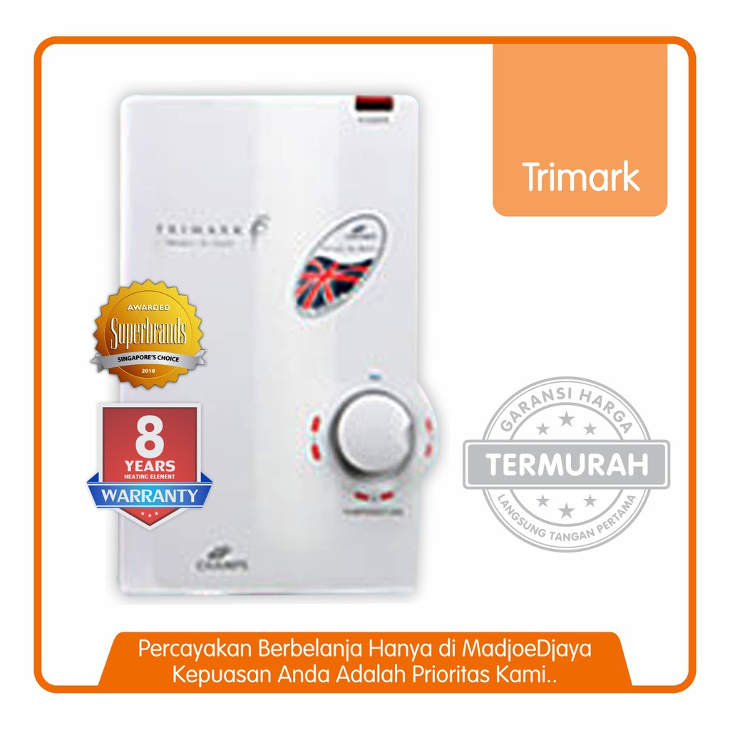 Jual Water Heater Instant CHAMPS Trimark Shopee Indonesia
