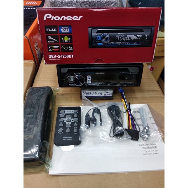 Jual Head Unit Single Din Pioneer Deh S Bt Cd Mp Player Smart Sync Bluetooth Karaoke