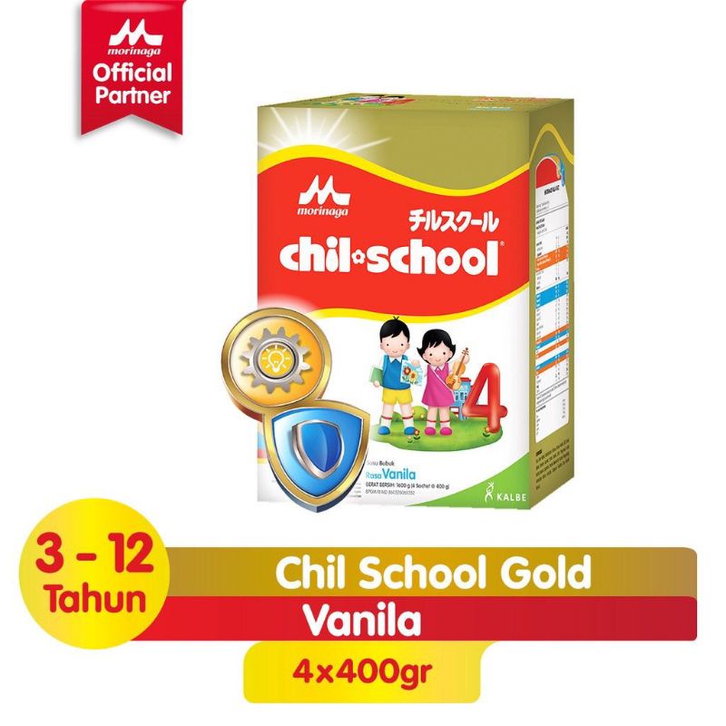 Jual Morinaga Chil School Gold Vanila 1560gr chilschool | Shopee Indonesia