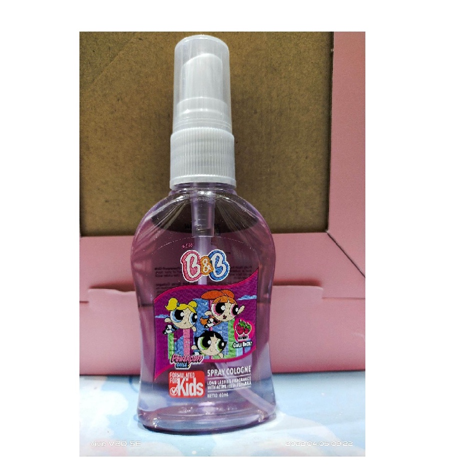 Jual B&B Kids Raspberry Spray Cologne Ungu [60 mL] | Shopee Indonesia