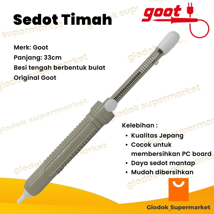 Jual Sedot Timah Goot GS100 Desoldering Pump GS100 Penyedot Timah