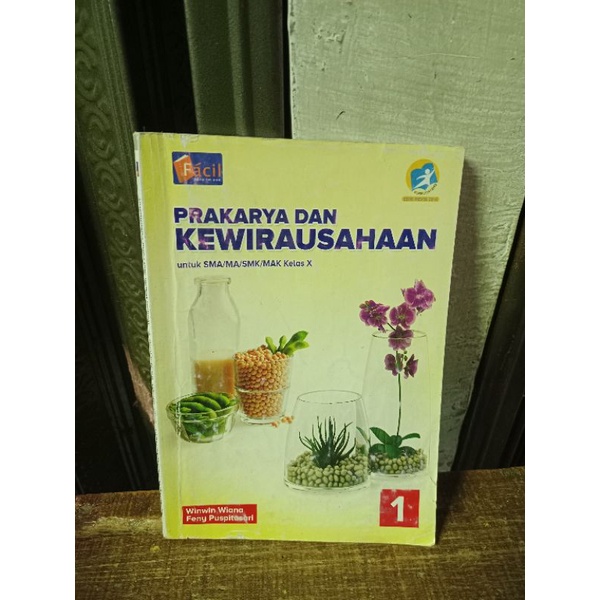 Jual Buku Prakarya Dan Kewirausahaan Untuk SMA Kelas 1 | Shopee Indonesia