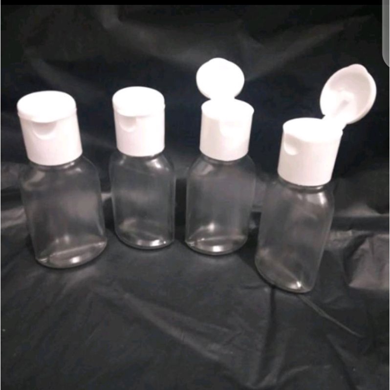 Jual Botol antis 30 ml PVC fliptop bening | Shopee Indonesia