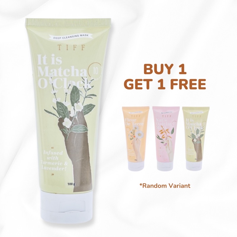 Jual TIFF BODY Matcha O'Clock Mask | Shopee Indonesia