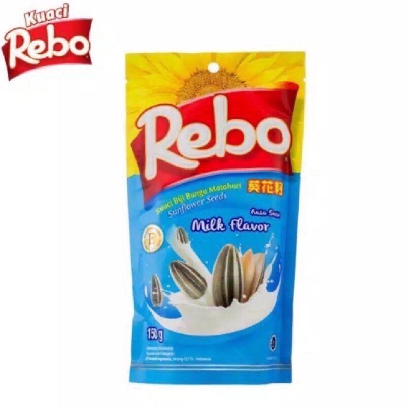 Jual Kuaci Rebo Original Milk Green Tea Salted Caramel 150gr