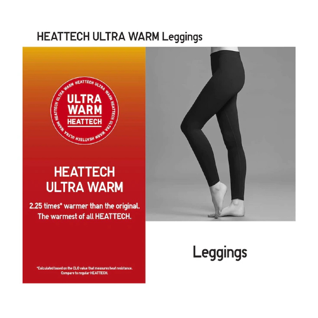 Jual UNIQLO WOMEN HEATTECH Ultra Warm Celana Legging Long John Thermal Tights Wanita Shopee Indonesia