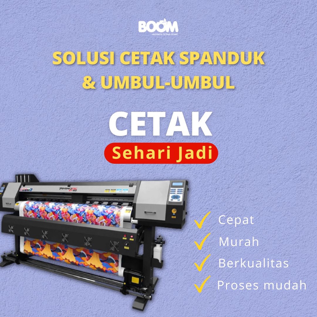 Jual PRINT SPANDUK / BANNER / BACKDROP / BENDERA / UMBUL-UMBUL MURAH ...