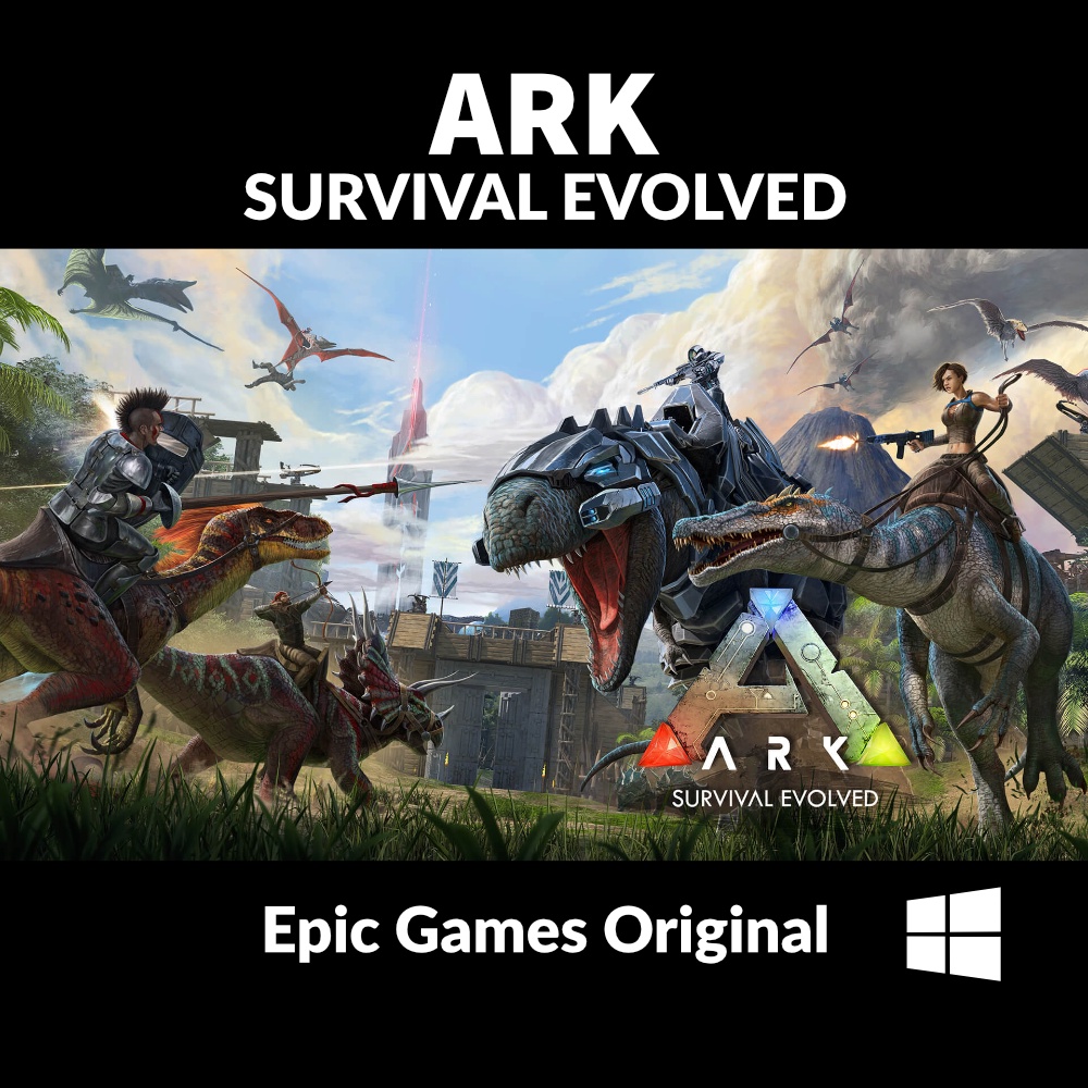 Jual Ark survival evolved Epic Games Original PC Windows Shopee