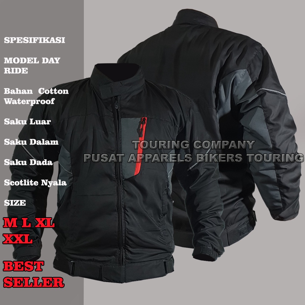 Jual Jaket Motor Harian Waterproof / Jaket Touring Riding Balap Harian ...