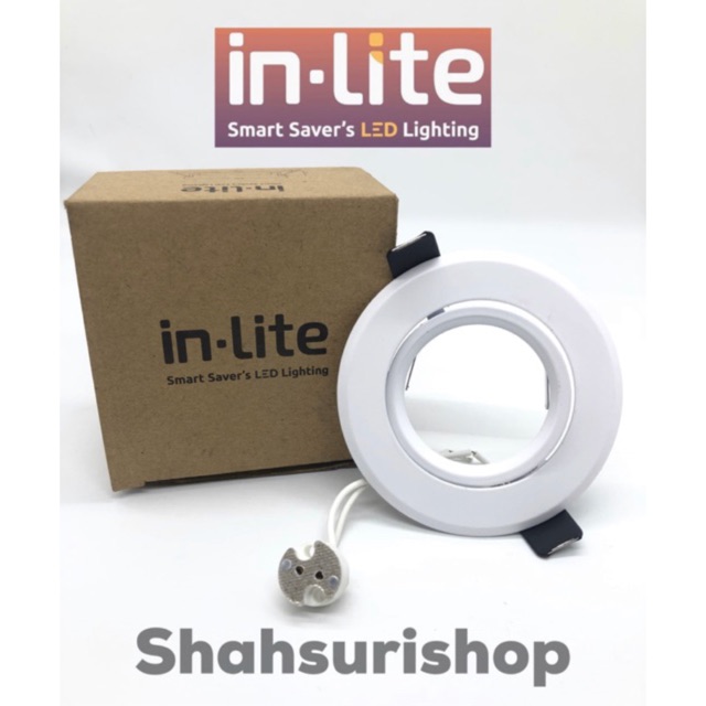 Jual KAP LAMPU MR16 INLITE IN-LITE INFX036 + FITTING | Shopee Indonesia