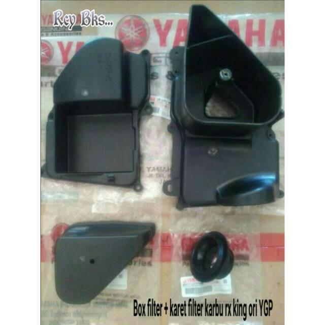Jual BOX FILTER & KARET FILTER KARBU YAMAHA RX KING ORI YGP ...