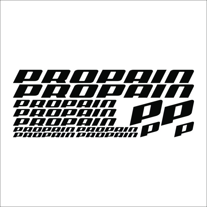 Jual Stiker Pack Sepeda Propain - Bicycle Decal Sticker BAHAN HIGH ...