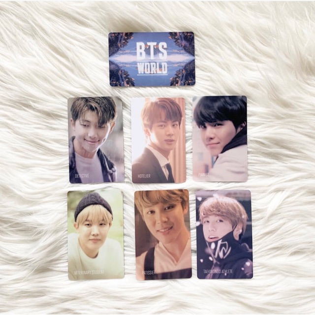 BTS WORLD Limited Edition トレカ付き Jual BTS World Limited Edition Photocard | Shopee Indonesia