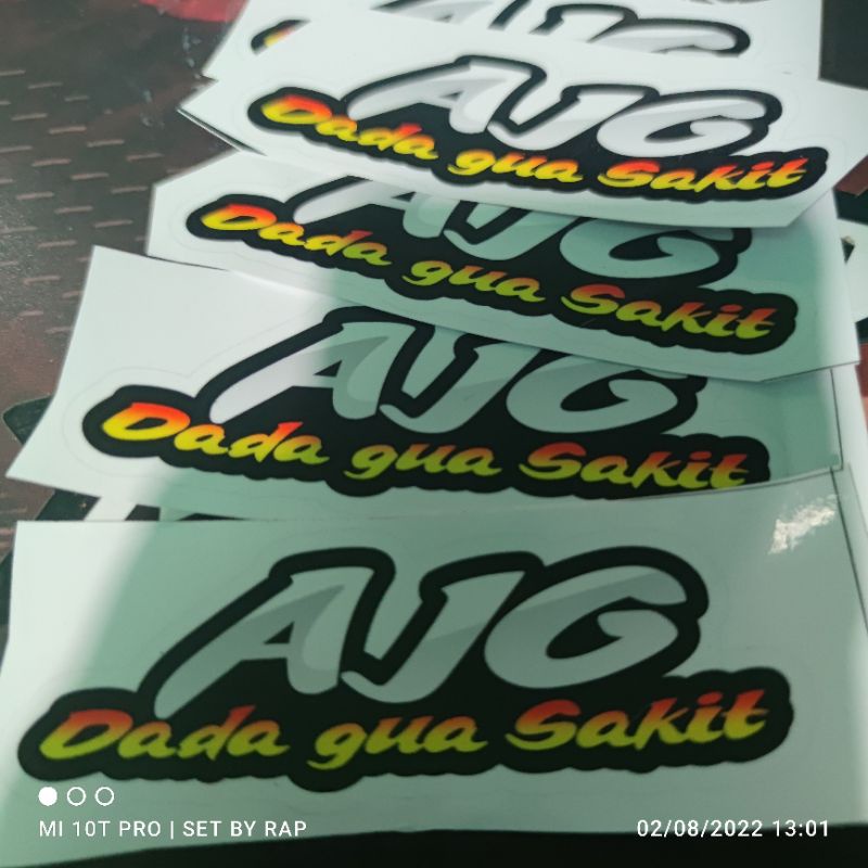 Jual stiker ajg dada gua sakit | Shopee Indonesia