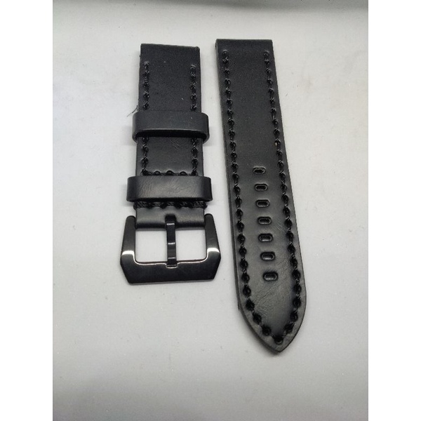 STRAP TALI JAM TANGAN KULIT FOSSIL 22 22MM 24 24MM LEATHER STRAP TALIJAM  NON LOGO