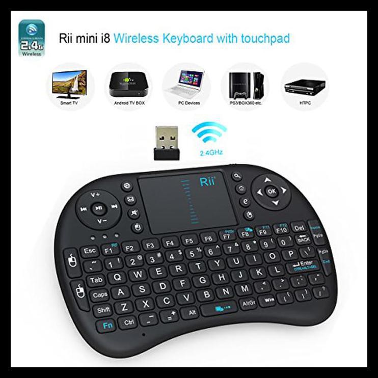 Jual Cuci Gudang Rechargeable Mini Wireless Keyboard For Android Tv Box ...