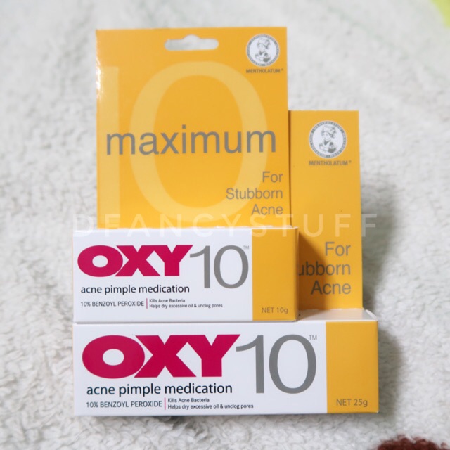 Jual OXY 10 maximum acne pimple medication ORIGINAL 10gr 25gr OBAT