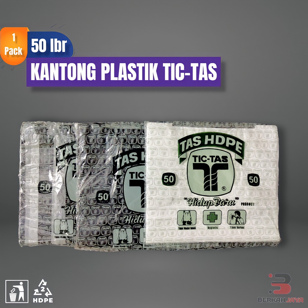 Jual Kantong Plastik Hd Tictas Uk Besar Kantong Kresek Tictas Hijau