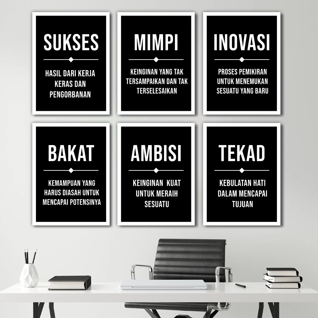 Jual Cm Decor Hiasan Dinding Motivasi Kata Mutiara Quotes Aesthetic Pajangan Rumah Wall Decor 0562