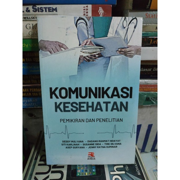 Jual [Original] Buku Komunikasi Kesehatan Pemikiran Dan Penelitian ...