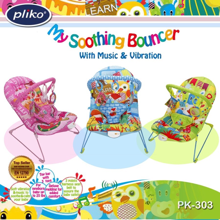 Baby bouncer pliko store murah