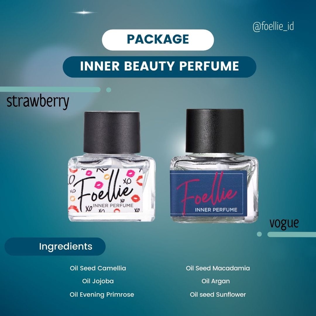 Jual Foellie inner beauty perfume dari korea - vogue & Strawberry ...