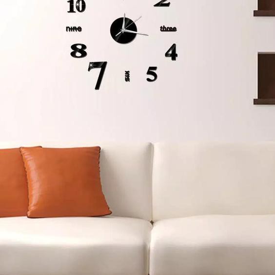 Jual Jam Dinding Besar Raksasa Wall Clock DIY Jam Antik Unik Dekorasi