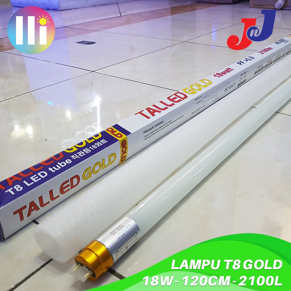 Jual Lampu LED Talled T8 Gold 22W panjang 150 CM 2310 L Garansi 6 Bulan Shopee Indonesia