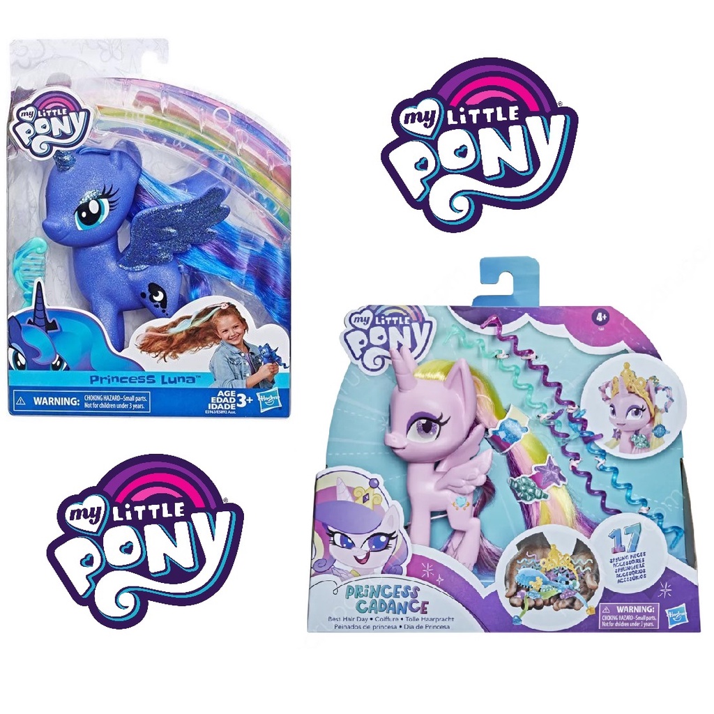 My Little Pony Toy Princess Luna – Sparkling 6-inch Figure for Kids Ages 3  Years Old and Up - My Little Pony