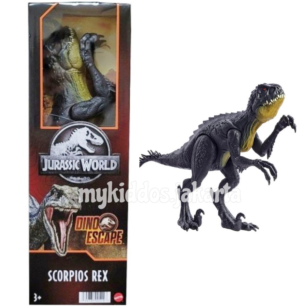 Jual Jurassic World Dino Escape Scorpios Rex Figure Original Shopee Indonesia 4727