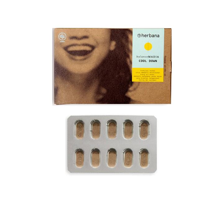 Jual Herbana Balance Madia Cool Down + Muscle Ease 10 Kaplet Shopee
