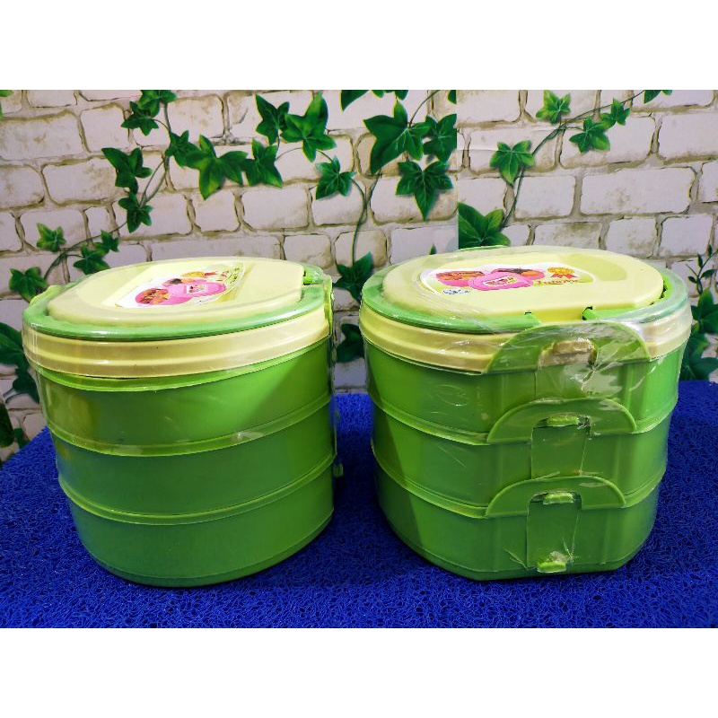 Jual RANTANG PLASTIK SUSUN 3 INOVA / RANTANG BEKAL PIKNIK / RANTANG ...