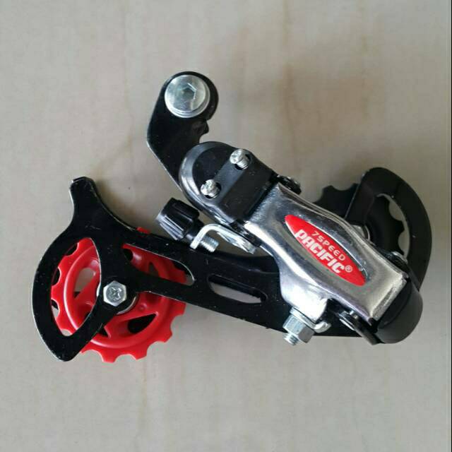 Jual RD rear derailleur 6 7 speed pacific model baut model as sepeda ...