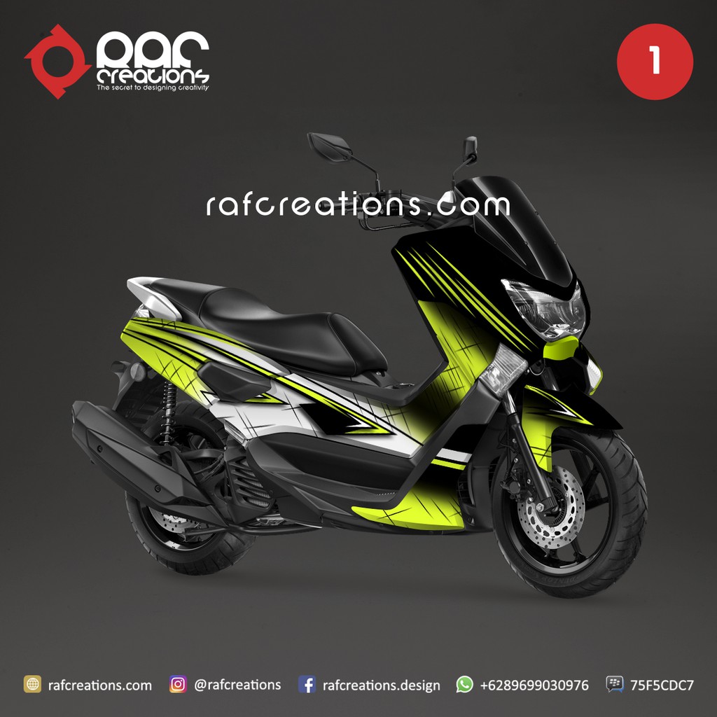 Jual Decal/Sticker Yamaha Nmax | Y-NMX-K | Shopee Indonesia