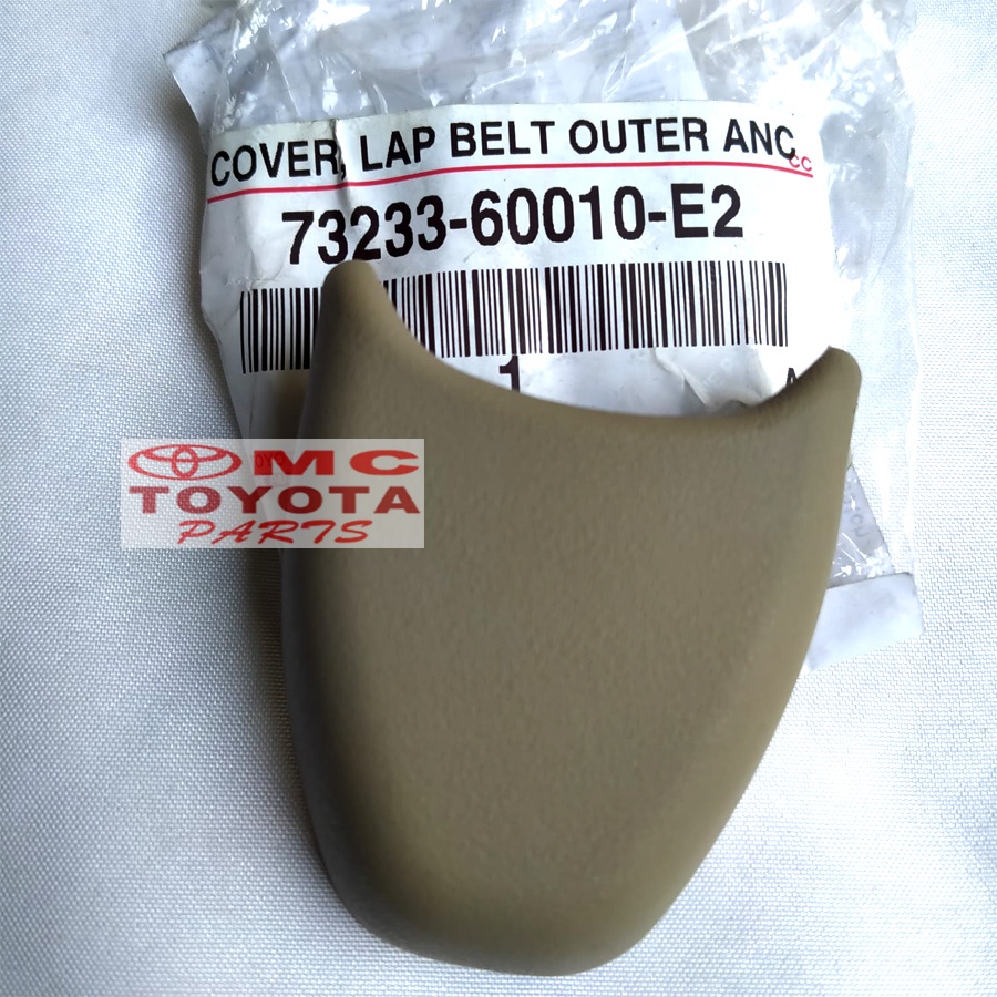Jual Cover Tutup Baut Seat Belt Belakang Fortuner 73233-60010-E2 ...