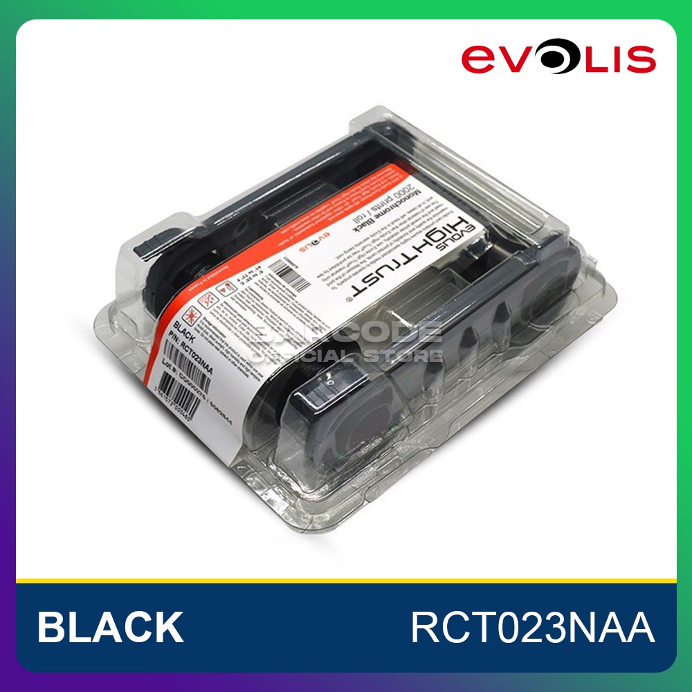 Jual RIBBON EVOLIS ZENIUS PRIMACY - MONOCHROME BLACK HITAM 2000 SISI ...