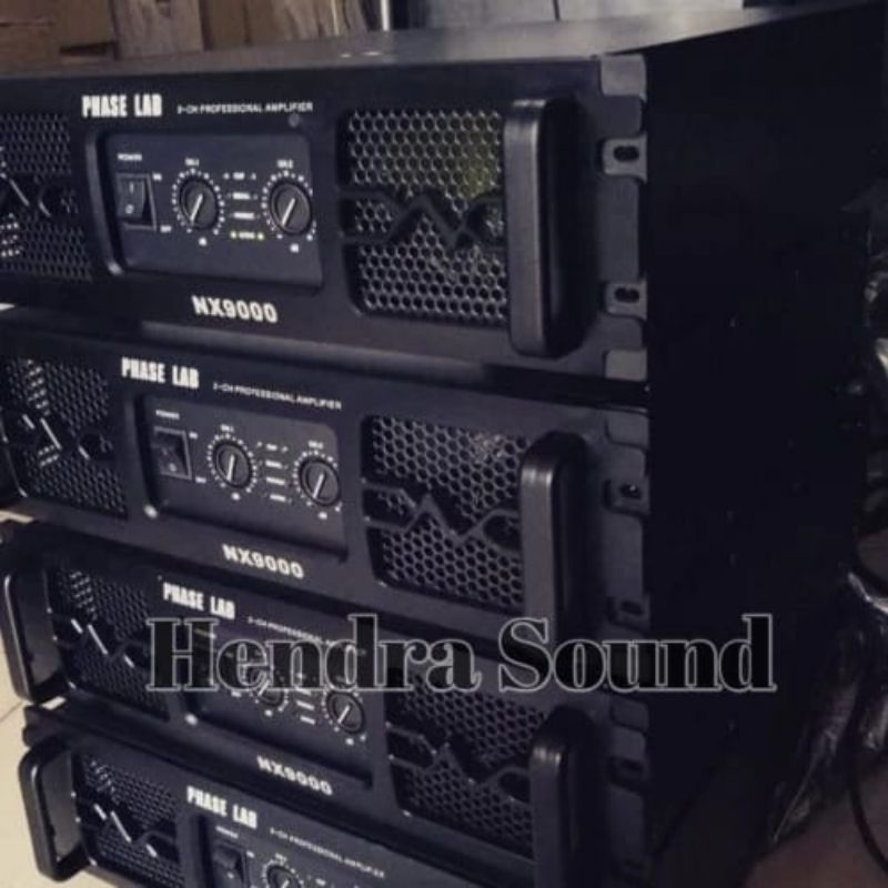 Jual Power Amplifier Phase Lab NX 9000 Shopee Indonesia