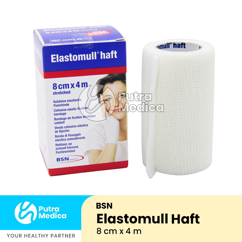 Bsn Medical Elastomull Haft Bandage 8cmx4m