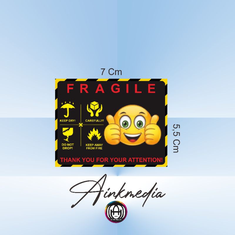 Jual Stiker Pengiriman Fragile Unique | Shopee Indonesia