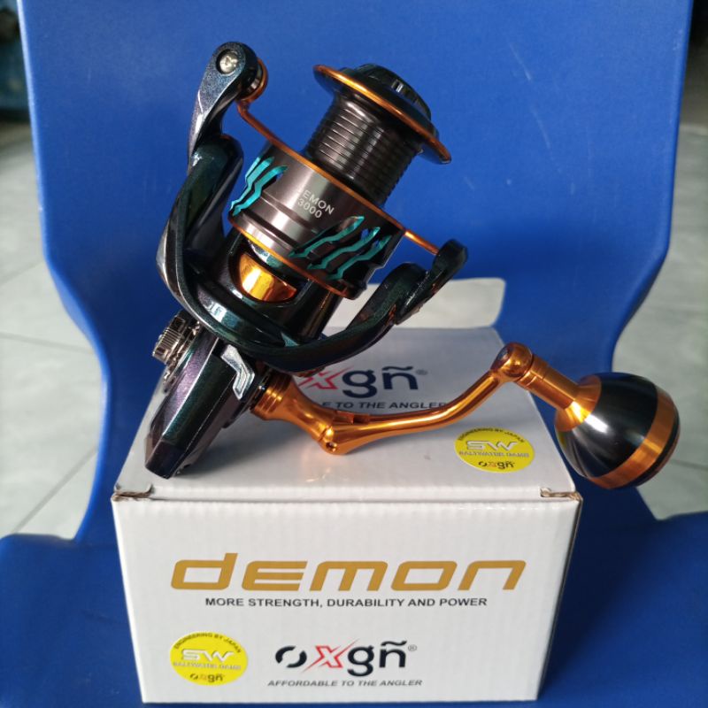 Jual reel oxgn Demon 1000 6000 (power handle) Shopee Indonesia