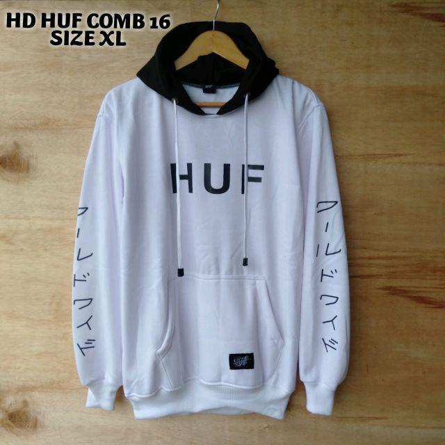 Jual HOODIE HUF JAKET HUF SWEATER HUF SWEATER HOODIE HUF PREMIUM DISTRO PRIA WANITA L XL Shopee Indonesia