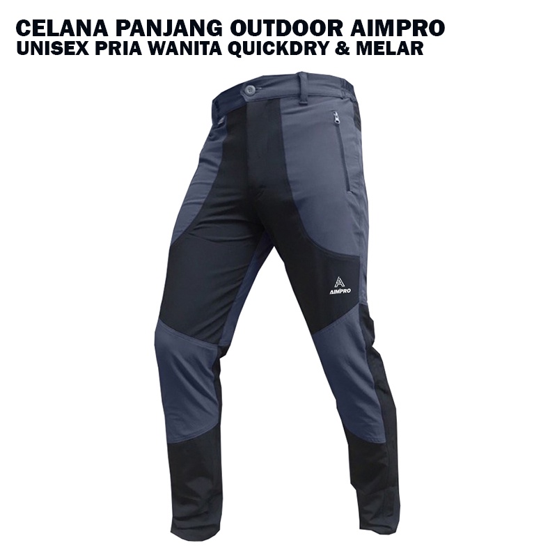 Jual Celana Gunung Pria Panjang Outdoor Quickdry Cepat Kering Celana Exstrech Shopee Indonesia