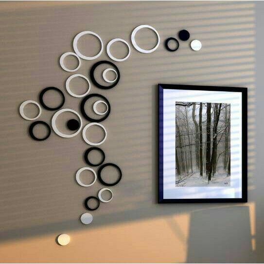 Jual wall sticker/stiker tembok/tempelan kayu/wall papper | Shopee ...