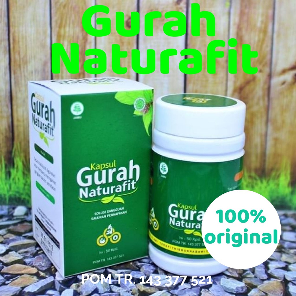Jual Gurah Bronfit Naturafit Original Obat Herbal Flu Batuk Bronkitis ...